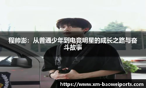 程帅澎:从普通少年到电竞明星的成长之路与奋斗故事